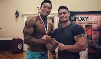 肌肉明星网红图片,健美身材与网络影响力的完美结合